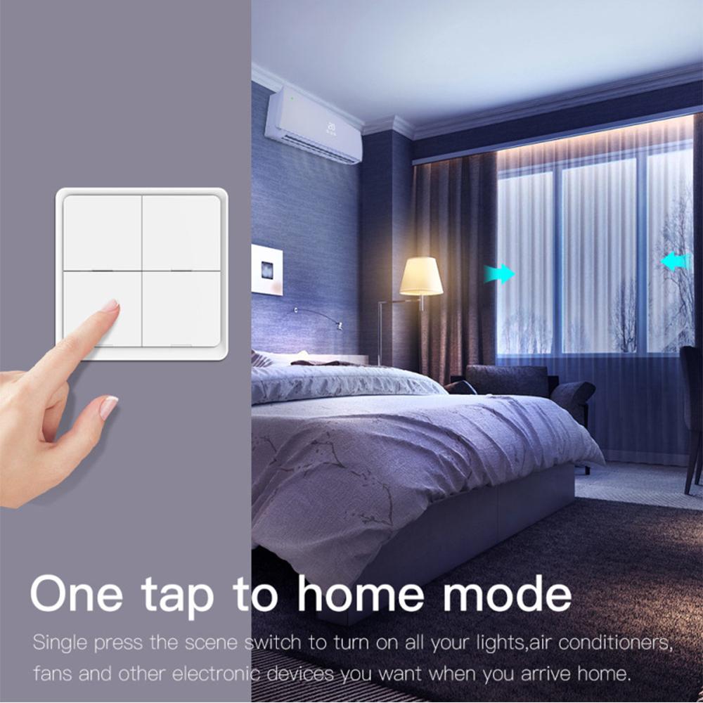 Zigbee Smart Wireless Switch Wireless Button for Smart Home Devices