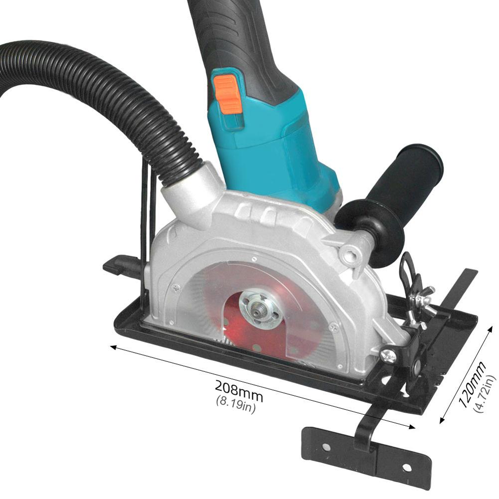 Angle Grinder Bracket Dust Free Fixed Grinder Holder Angle Grinder To Cutting Machine Bracket for for Up To 125mm Angle Grinder