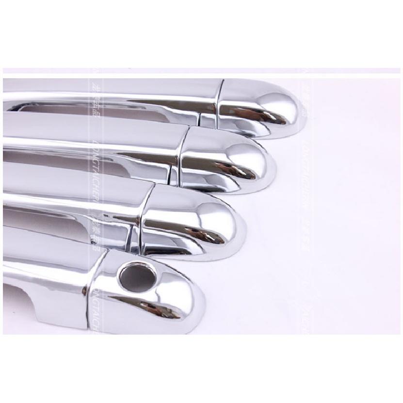 FUNDUOO For KIA Soul 2011 2012 2013 Facelift Model New Chrome Car Door Handle Cover Trim Sticker Free