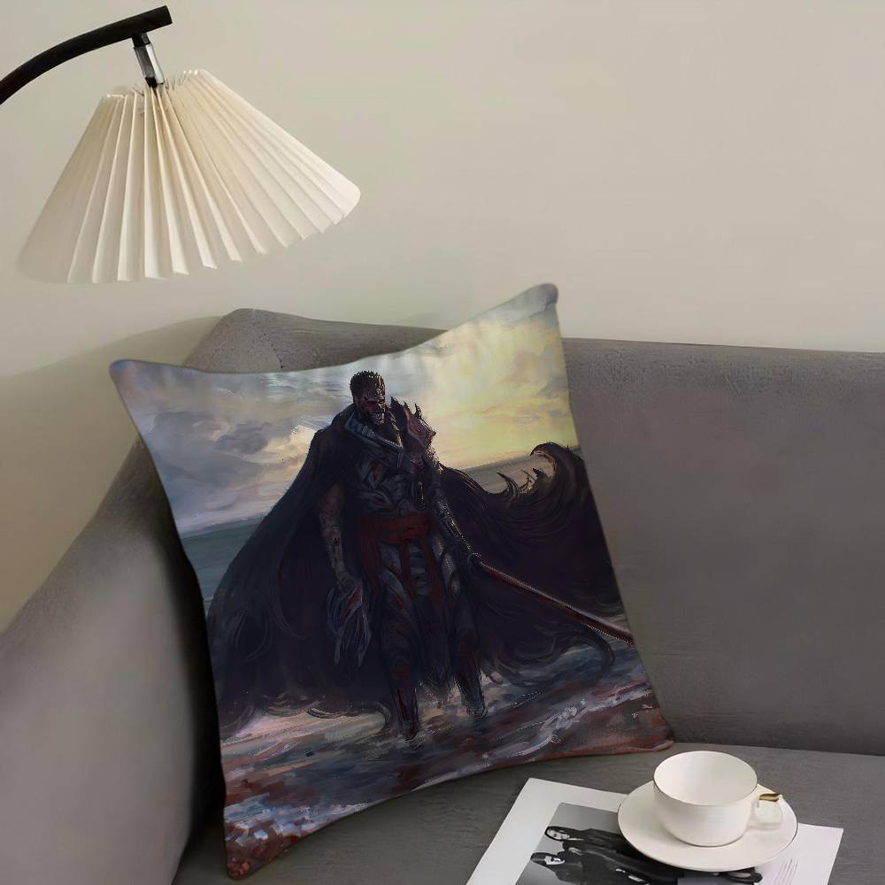 B-BerserK-k Cartoon Animation Pillowcases Home Bedding Decorative Pillow Cover Wedding Super Soft Pillow Case