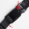 Backpack Shoulder Strap Fixing Buckle Adjustable Release Non-slip Backpack Chest Straps Bag Accessories Solid Color Buckle