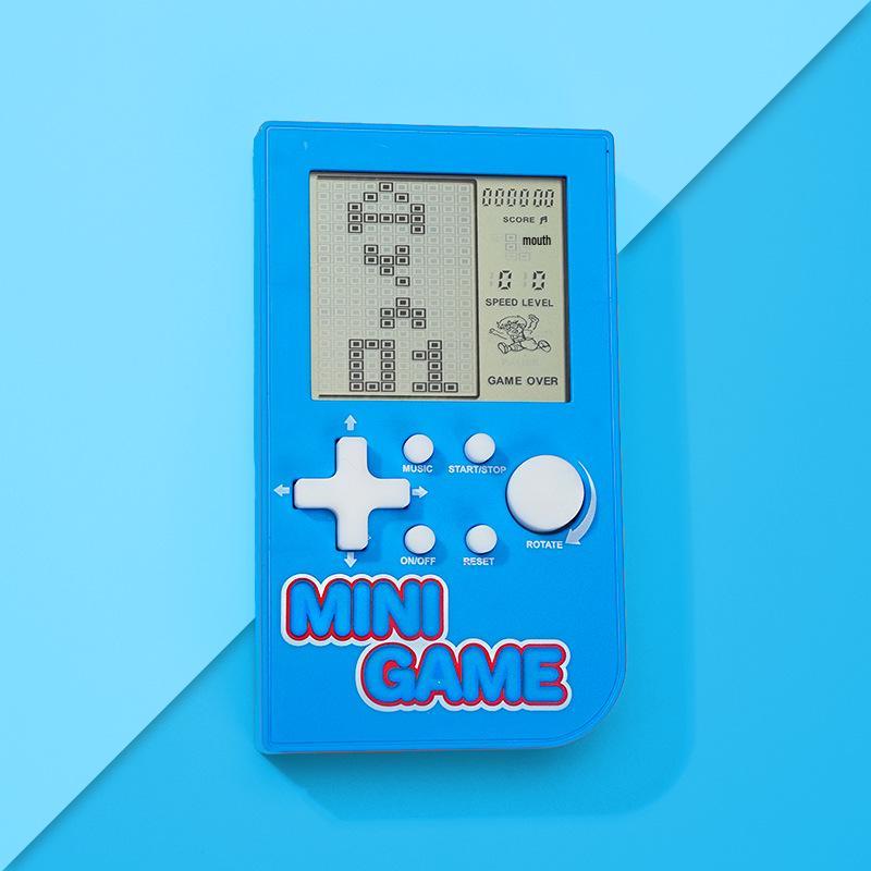 Classic Retro Handheld Tetris Game Console for Kids