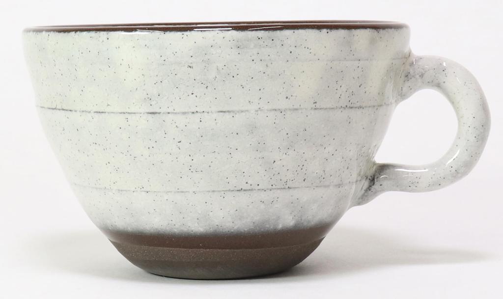 White Glaze Cafe Au Lait Cup [10.7 X 6.8cm]  Western Tableware