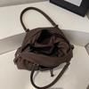 Elegant PU Tote Bag for Women – Fashionable Drawstring Bottom Design with Adjustable Shoulder Strap, Perfect for Work & Daily Use