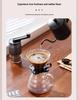 Manual Hand-Crank Coffee Bean Grinder for Home and Outdoor Use