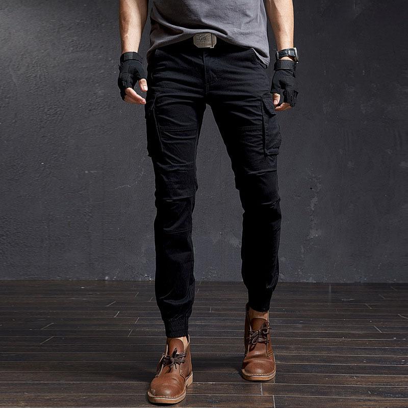 FiveFive Fashion Casual Cargo Pants Male Streetwear Harajuku Joggers Men Clothing Camo Trousers