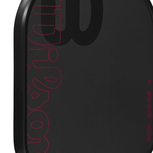 Wilson Pickleball Paddle Racket Blaze Tour Pickleball Paddle Black/Red WR157711U2