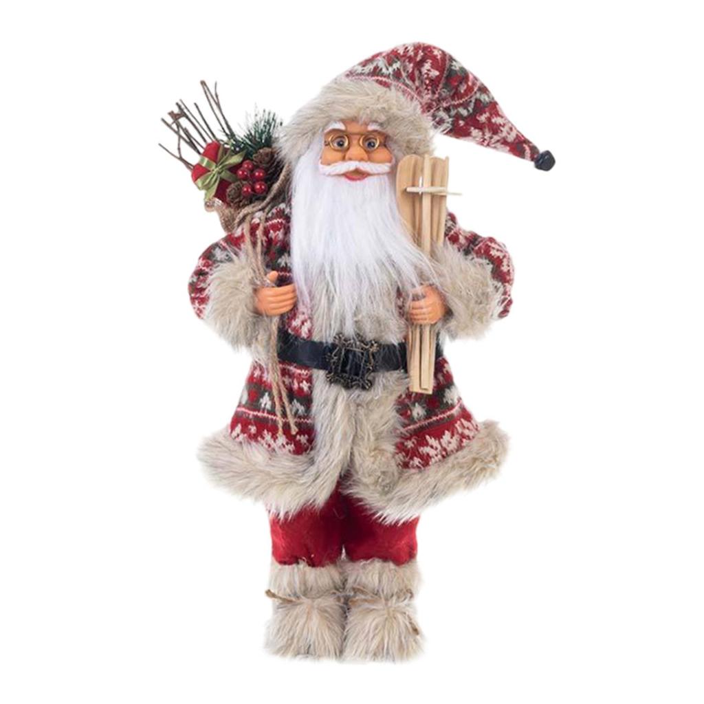 Elegant Santa Figurine for Festive Home Decor