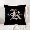 D-Death N-Note Cushion Cover Summer Coolness Linen Fabric Double-Sided Printing Pillow Case Sofa Home Decor Gift