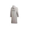 Adidas Puffer Jackets Men's Gray Hooded Thickened Other (Unisex) Puffer Jackets GE9993