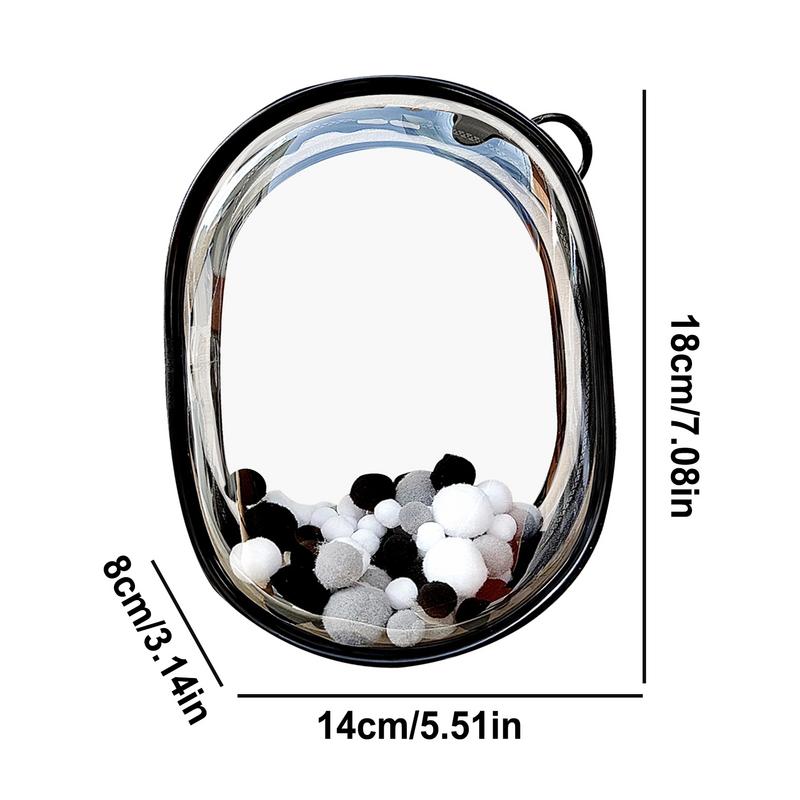 Doll Storage Bag Doll Display Case For Collectors Thick Clear Figure Display Bag Figures And Dolls Carrying Bag For Stationery