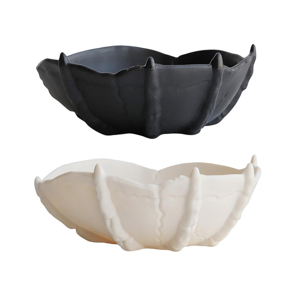 Halloween Decorating Skeleton Candy Bowls, Party Supplies, Spooky And Fun Home Gifts