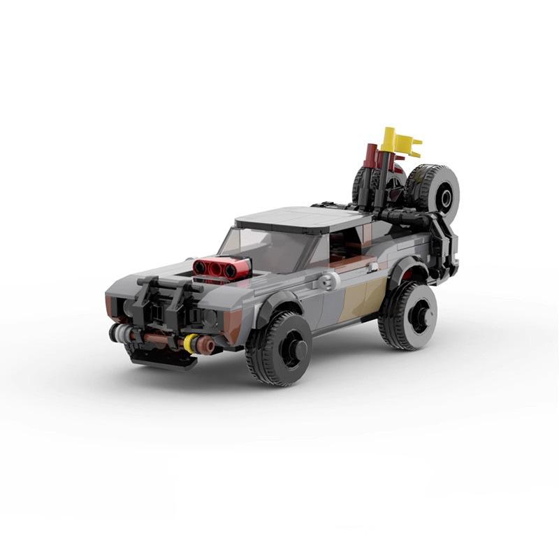 

Mad Maxed War Riged Gigahorsed Reisigered Car Model Movies Championed Vehicle Camarous Toys Bricks for KIds Birthday Gifts чёрный