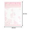 Kawasumi Washi Sakura Washi Tayori Letter Set 3 envelopes per total 6 20 Sakuramai Letter Paper Sheets (2 envelopes, set, envelopes) - (Set B)