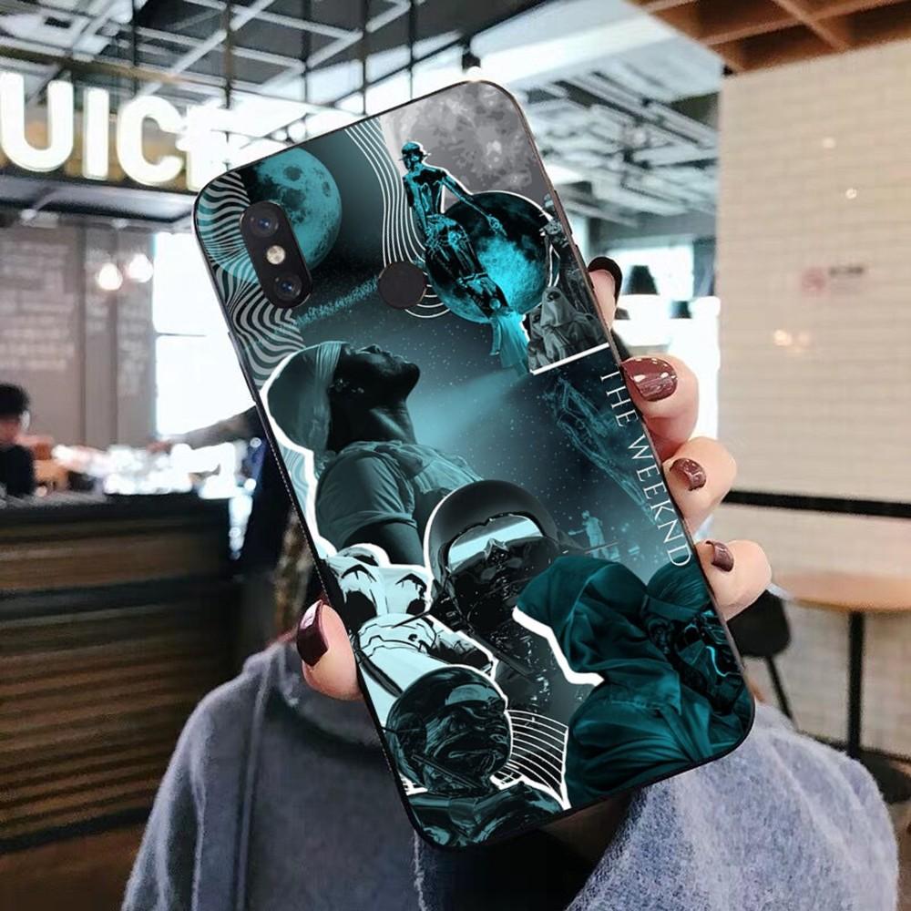 Singer The W-Weeknd Phone Case For Xiaomi Mi 5X 8 9 10 11 12 Lite Pro 10T PocoX3pro PocoM3 Note 10 Pro Lite