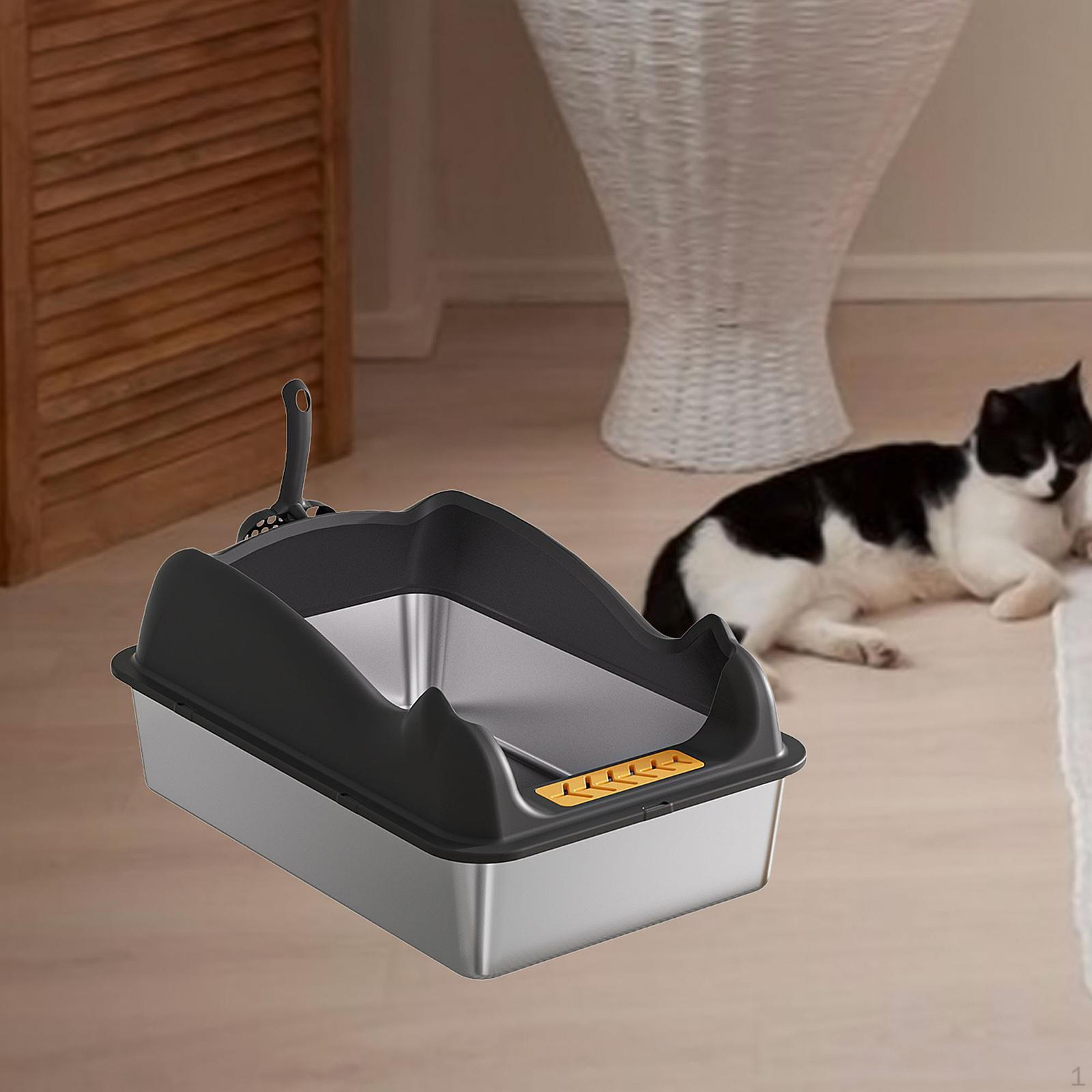 

Туалет, песочница для кошек, ящик для домашних кошек Black