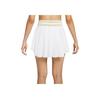 Nike Comfortable Soft Fashionable Elastic High-Waisted Pleated Skirt Casual Short Skirt Women Skirts White HM4588-100