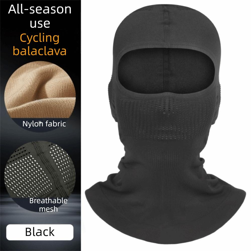 Breathable Helmet Inner Cap High Elastic Scarf Headgear Multipurpose Full Face Mask Ski