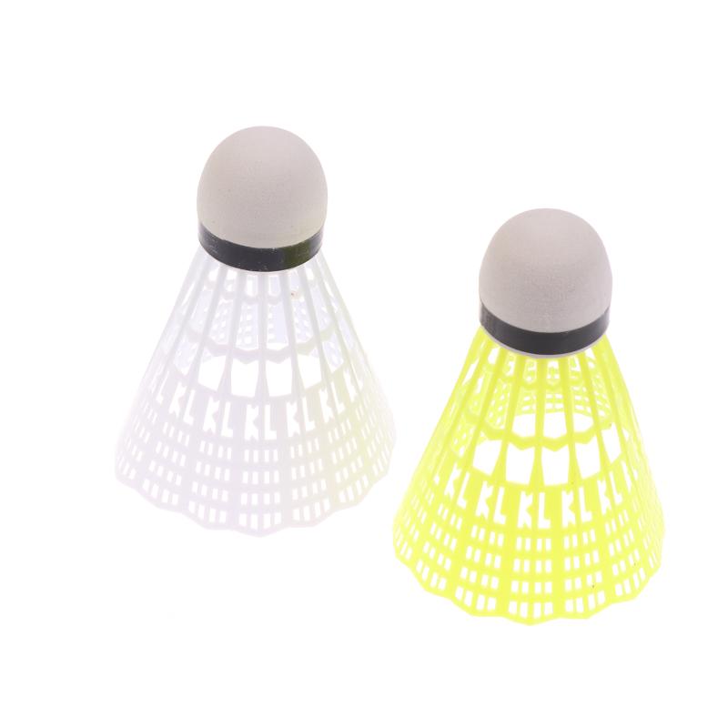 6Pcs/Paper Tube Nylon Plastic Badminton Shuttlecock For Practice Portable Shuttlecocks Sport Training Kids Entertainment
