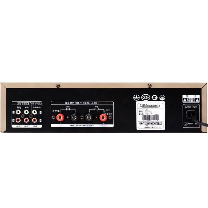 SAST D60 Bluetooth Home KTV Power Amplifier CN Plug (adapter Included)