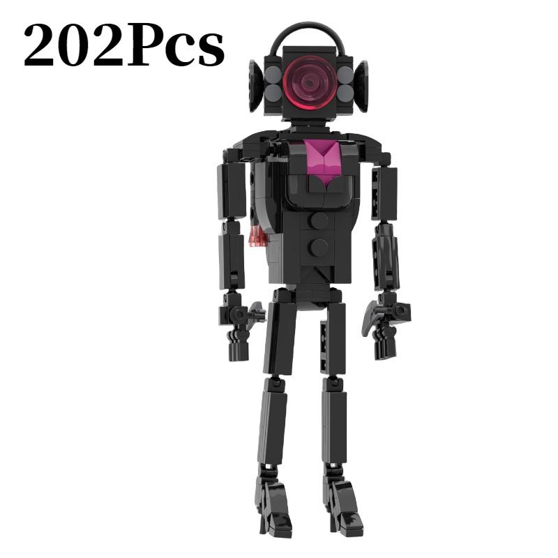 Skibidi Toilet Abs Plastic Building Blocks 0.5kg Small Particle Construction Set