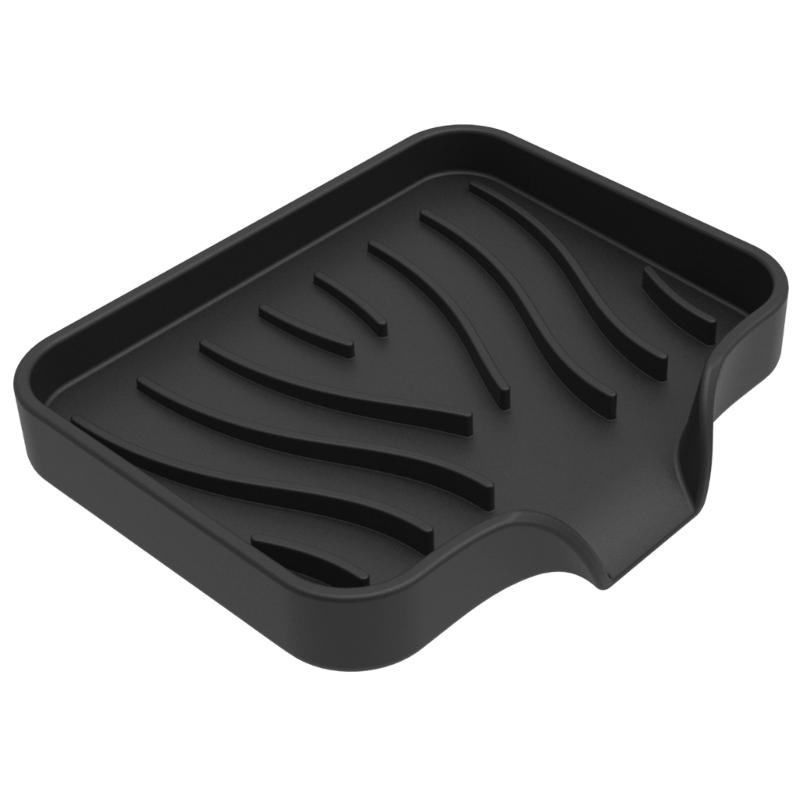 Silicone Soap Holder Soap Dish Draining Organizer Kitchen Bathroom Decorations