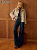 Women's Casual Simple Jacket Long Sleeve Single Button Coat Suitable for Autumn and Winter Office or Leisure Wear