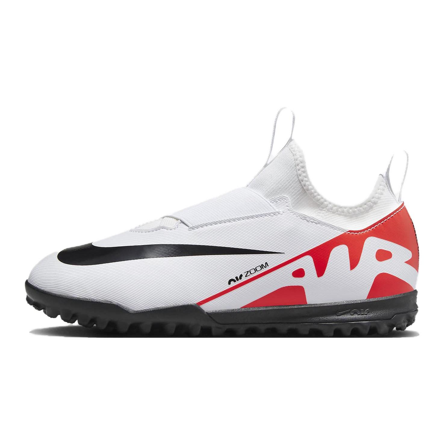 

New Nike Mercurial Vapor 15 Slip-Resistant Anti-Kick Low-Top Kids Soccer Shoes White Black Kids DJ5621-600 36.5