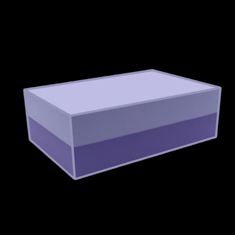 WEZHO High-Density Yoga Foam Brick Set - Fantasy Purple (2-Pack)