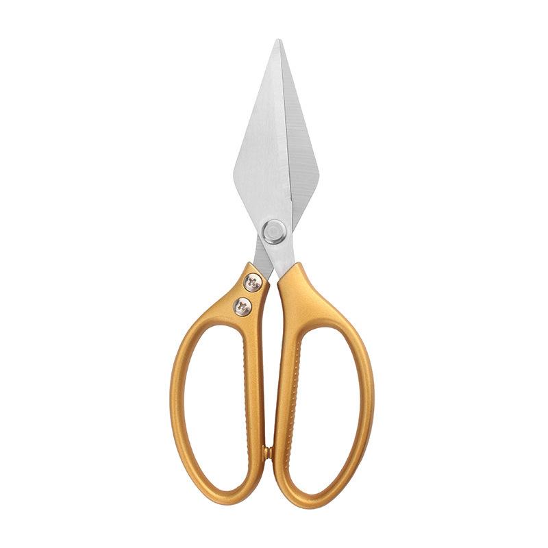 Thickened Stainless Steel Multi-functional Kitchen Scissors for Cutting Bones - Suitable for Household Use, Including Chicken Bones and Duck Bones.