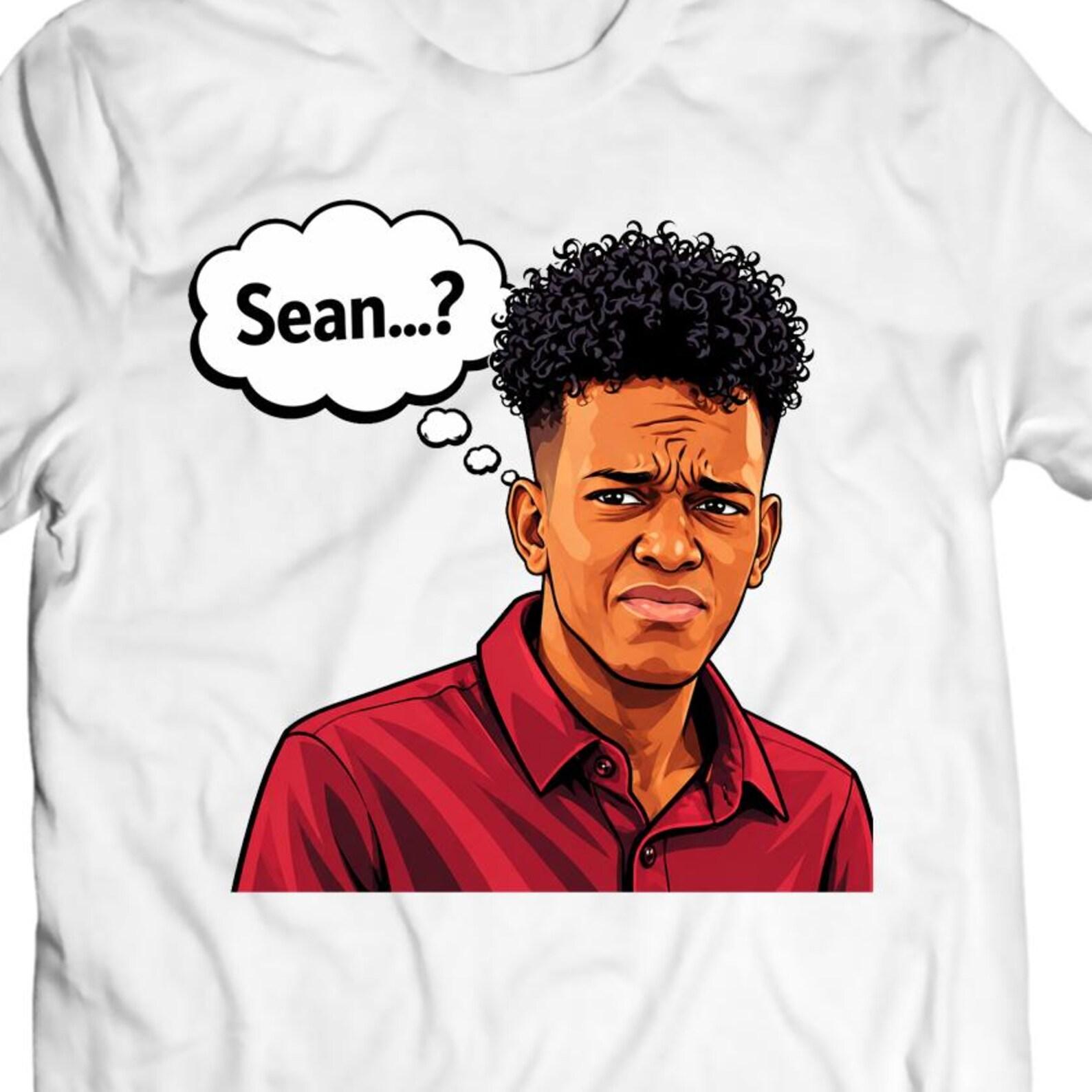 Sean...? Logan Graphic Tee – Love on the Spectrum Original Fan Art M