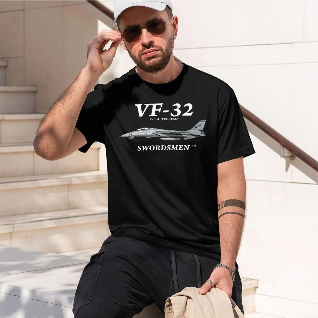 Vf32 Swordsunisex 2026 New Fashion Heavyweight Hot Selling Retro Printed Pattern Fun Round Neck Tshirt For Daily Comfort