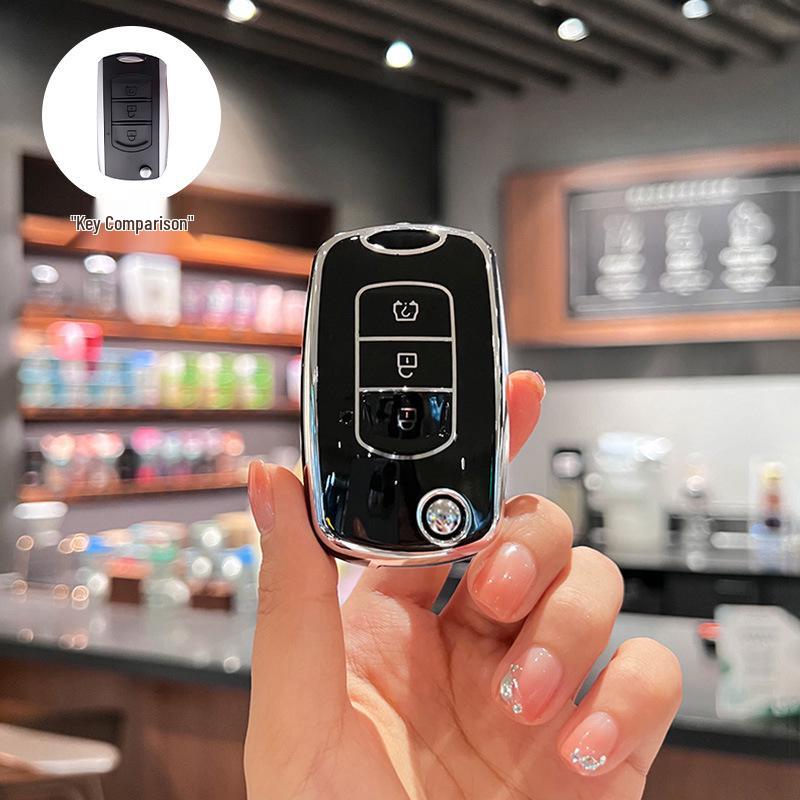 High-End Key Case for Dongfeng Fengguang 580/500, Mini S560, and 370 MiniEV with Buckle