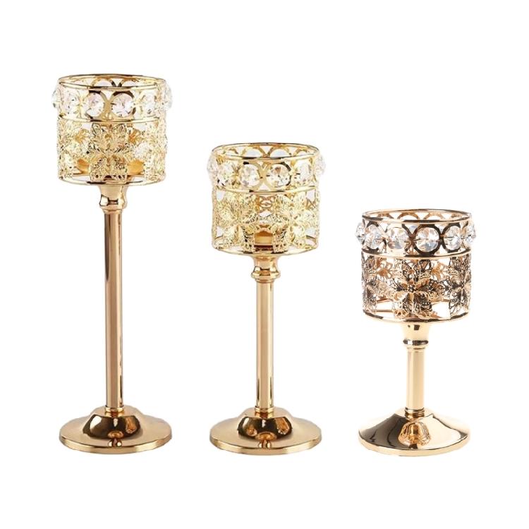 Candle Holder Candle Stands for Dining Table Candlelights Decorations