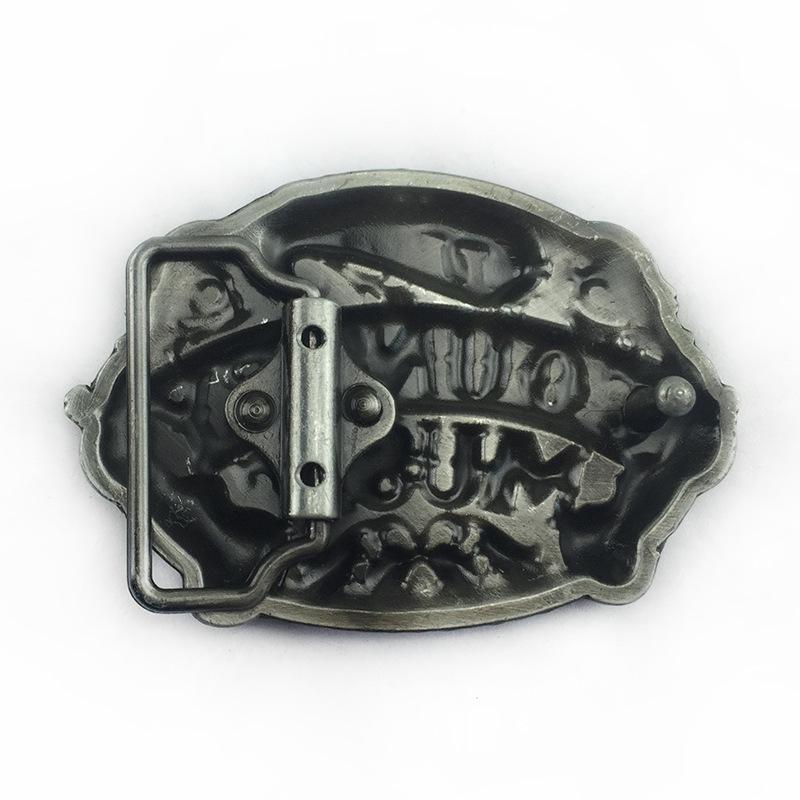Country Music Guitar Belt Buckle - Rock Band Style for Jeans
