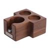 Station Espresso Tamper Holder Anti-Slip Coffee for Home , Triangular 51 53MM