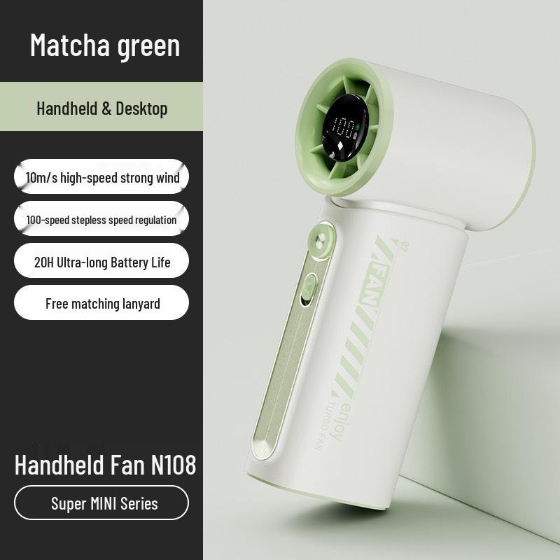 High-Speed Rechargeable USB Mini Handheld Fan - 2025 Model 64*55*132