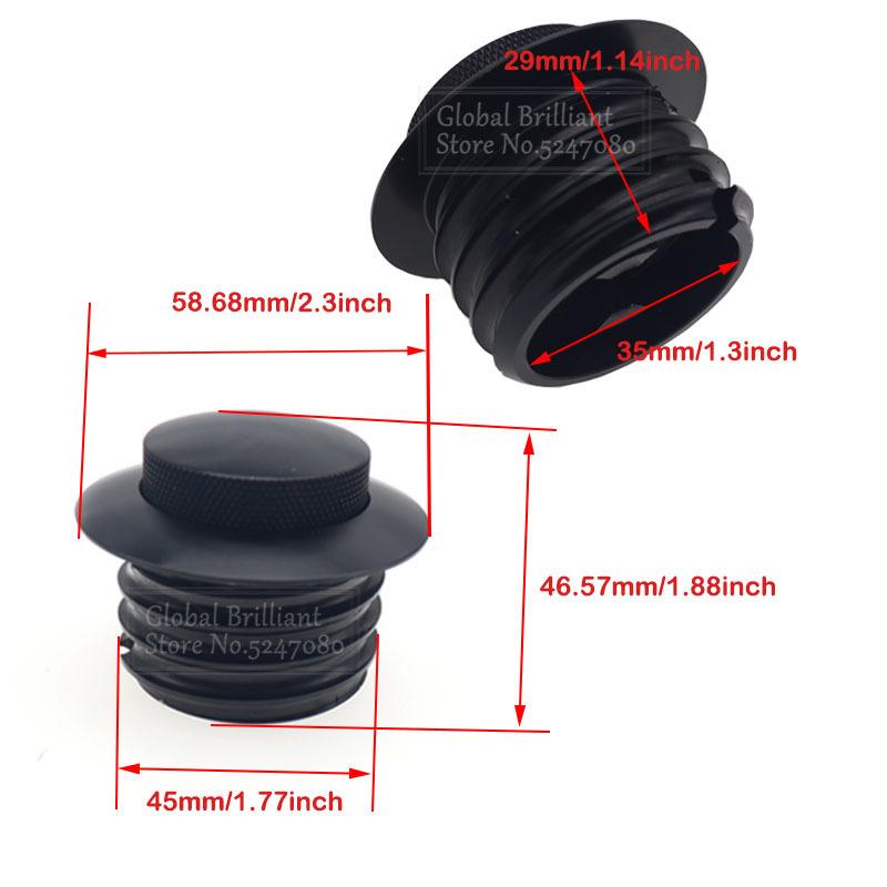 Motorcycle Gas Cap Screw-In Flush Mount Fuel Tank Gas Cap Cove For Harley Sportster Dyna Electra Glide Road King Softail