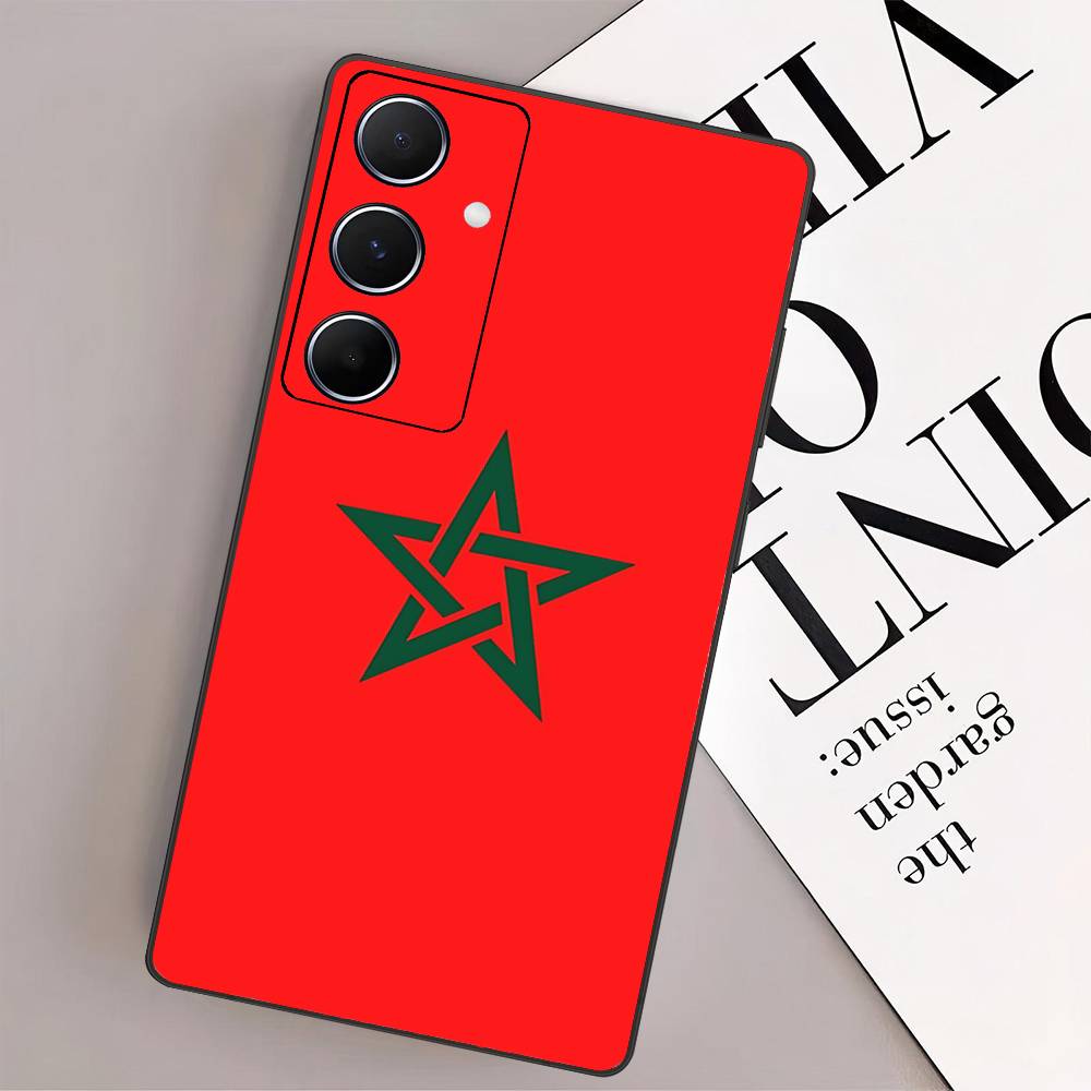 Morocco Map Flag Phone Case For Samsung A 52 53 21 32 13 12 71 31 51 40 72 73 70 22 42 50 30 20 21 Shell