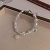 Mercury's French Retro Style Pearl Bracelet Light Luxury Niche Design High-end Exquisite Versatile Beaded Jewelry