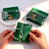 Compact Flannel Jewelry Storage Bag: Anti-Oxidation Box for Ornaments, Earrings, Rings, Necklaces & Mini Coin Purse