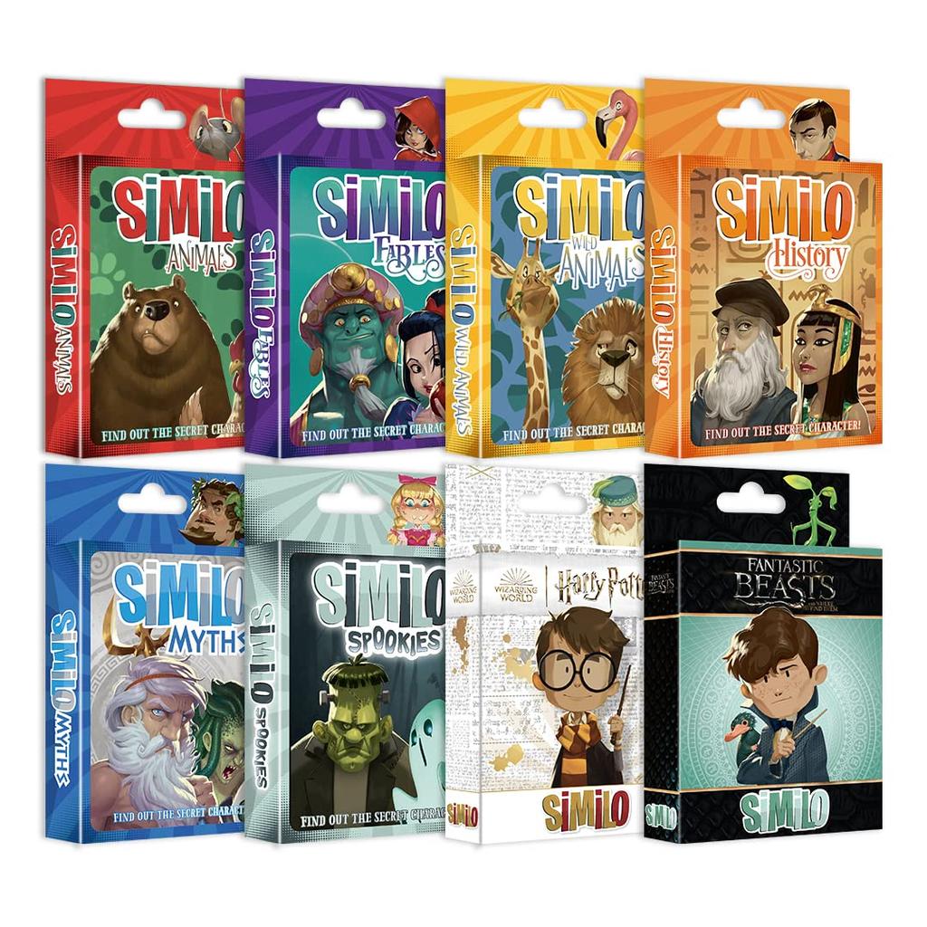 [Scary Guild] Simiro Fantastic Beasts Family Fun, 10-Minute Play Time, 2-8 Players, Ages 7+