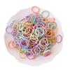 100 Boxed Tied Thumb Hair Rings, No Hair Pins, Baby, Children'S Hair Accessories, Rubber Bands, High Elasticity