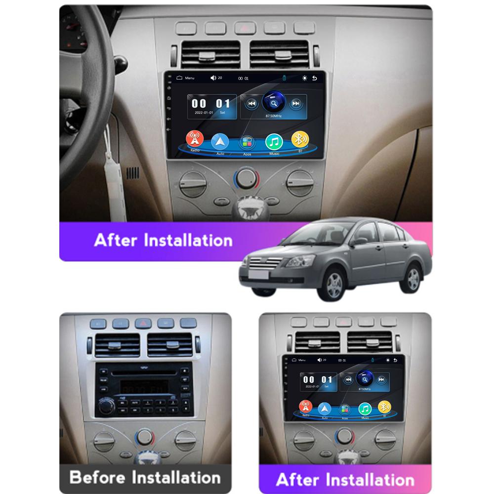 Car Radio Multimedia MP5 Player Head Unit Stereo BT For Chery Fora A5 A21 2006 - 2010 Cowin 3 A21 2010 - 2011