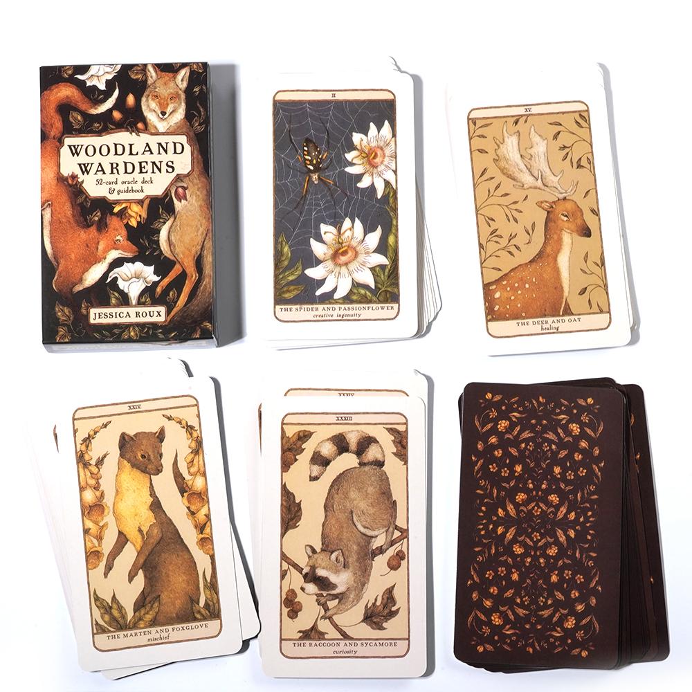 Waldwächter Orakelkarten Spiele Englisch Freunde Party Brett Tarotspiel Divination Schicksalsspiel Karte