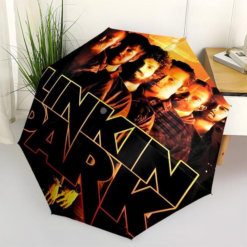 

Linkin Park, Music Band Automatic Opening and Closing, 8 rib Structure Portable Umbrella, Suitable for Men and Women in All Seasons Perfect