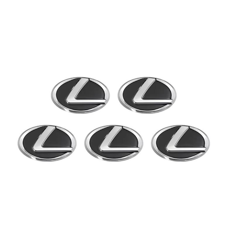 14/15MM Nálepka na klíčenku auta Hliníkový emblém Dekorace Samolepka Pro Lexus IS250 IS200 CT200h GS300 LS430 RX450h LX570 IS300 ES