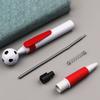 5 Pcs/Bag Multi-use Football Ballpoint Pen Creative Signature Pens Writing Pens  Note Taking