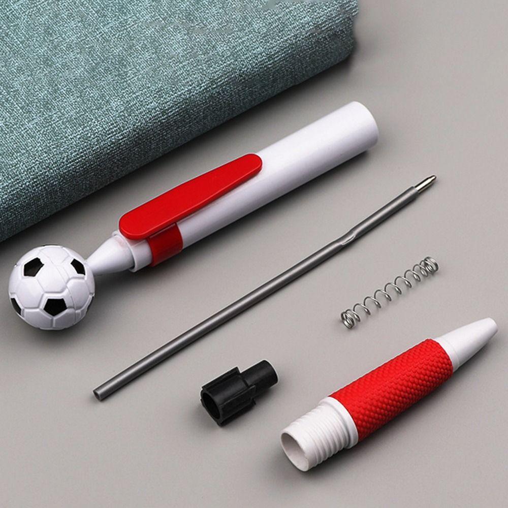 5 Pcs/Bag Multi-use Football Ballpoint Pen Creative Signature Pens Writing Pens Note Taking
