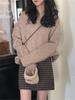 Korean Heavyweight Round Neck Sweater - 2026 Autumn/Winter Loose Knit Wool Pullover